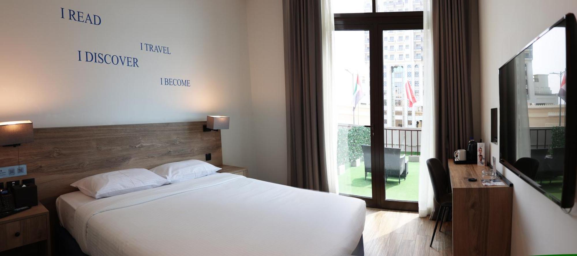 Kingsgate Al Jaddaf Hotel By Millennium Dubaj Kültér fotó